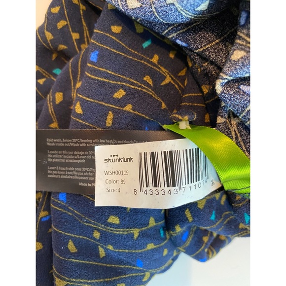 Skunkfunk Ethical Organic Cotton Roselle Shirt - Picture 7 of 8